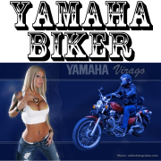 Yamaha biker